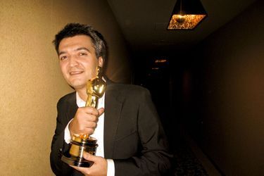 Thomas Langmann, producteur heureux de "The Artist" remporte 5 Oscars en 2012