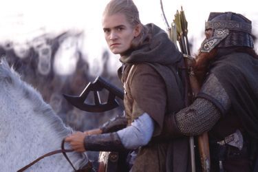 Orlando Bloom dans le rôle de Legolas dans la saga &quot;Le Seigneur des Anneaux&quot;