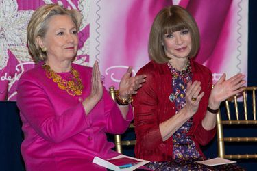 Hillary Clinton et Anna Wintour à New York, le 16 février 2017.