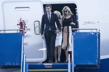 Jared Kushner et Ivanka Trump lors d’un déplacement présidentiel en Caroline du Sud, le 17 février 2017.