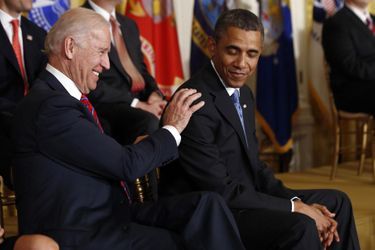 Joe Biden et Barack Obama, en avril 2013.