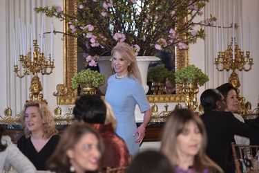 Kellyanne Conway à la Maison Blanche, le 8 mars 2017.