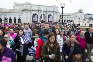 La Women's March à Washington, samedi.