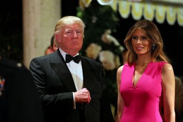 Donald et Melania Trump au gala de la Croix Rouge.