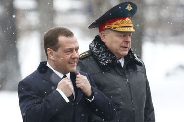 Dmitri Medvedev à Moscou, le 23 février 2017.