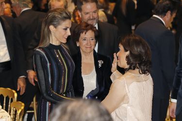 La reine Letizia d&#039;Espagne à Madrid, le 13 décembre 2016