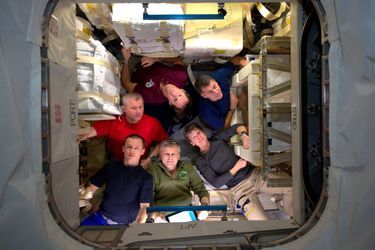 Les colocataires dans l&#039;ISS