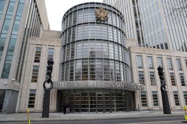 El Chapo a été entendu devant un tribunal de New York, le 3 février 2017.