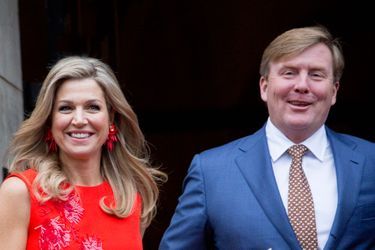 La reine Maxima et le roi Willem-Alexander à Amsterdam, le 15 décembre 2016