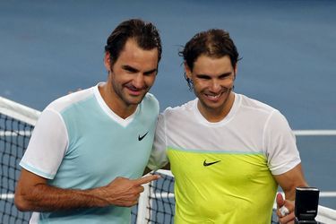 Les deux joueurs, tout sourire, en décembre 2015.