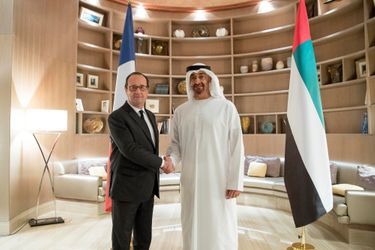 François Hollande En Visite À Abou Dhabi 4