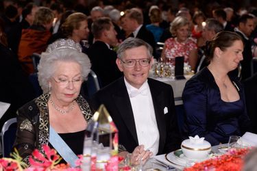 La princesse Christina de Suède au banquet des prix Nobel à Stockholm, le 10 décembre 2014