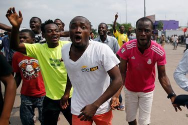 Manifestation à Kinshasa, en République démocratique du Congo, le 20 décembre 2016.