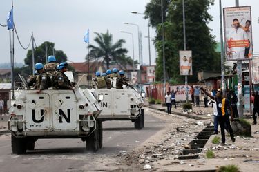 Manifestation à Kinshasa, en République démocratique du Congo, le 20 décembre 2016.