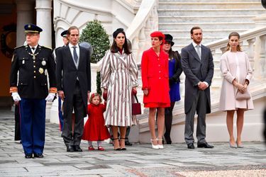 Prince Albert II de Monaco, Andrea Casiraghi, India Casiraghi , Tatiana Santo Domingo, Charlotte Casiraghi, Pierre Casiraghi, Beatrice Borromeo 