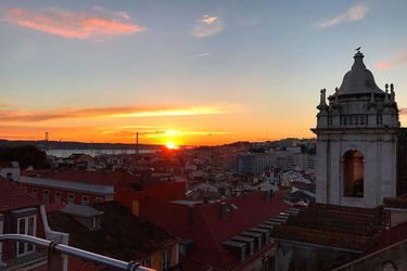 Le coucher de soleil de Lisbonne