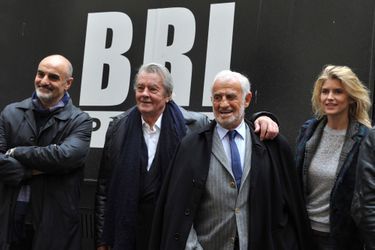 George Salinas, chef adjoint BRI, Alain Delon, Jean-Paul Belmondo et Alice Taglioni