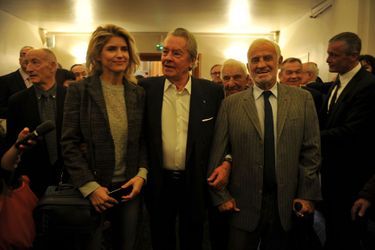 Alice Taglioni, Alain Delon et Jean-Paul Belmondo 