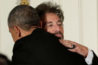 Al Pacino et Barack Obama aux Kennedy Center Honors à Washington, le 4 décembre 2016.