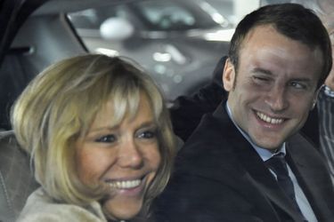 Arrivée du couple Macron au Mans, le 11 octobre