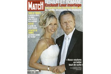 Couverture Paris Match, 11 août 2005