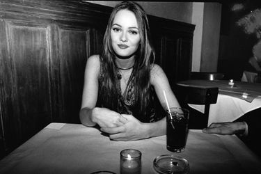 Vanessa Paradis à New York, février 1993.