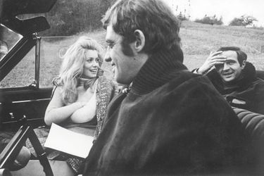 Le tournage de «La sirène du Mississipi», en 1969, de François Truffaut, avec Catherine Deneuve.