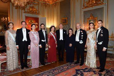 La famille royale de Suède à Stockholm, le 11 décembre 2016 