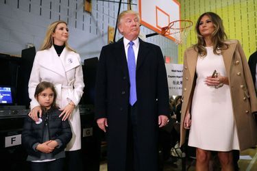 Ivanka Trump, Arabella Kushner, Donald et Melania Trump