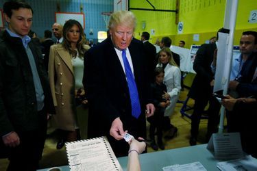 Donald Trump a voté mardi à New York