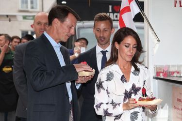La princesse Marie et le prince Joachim de Danemark à Copenhague, le 22 août 2016