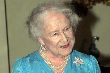 La Queen Mum, mère d&#039;Elizabeth II, le 31 octobre 2000