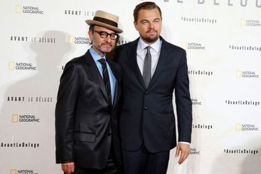 Fisher Stevens et Leonardo DiCaprio.