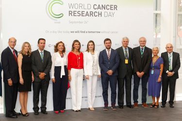 Letizia lance la Journée mondiale de la recherche sur le cancer