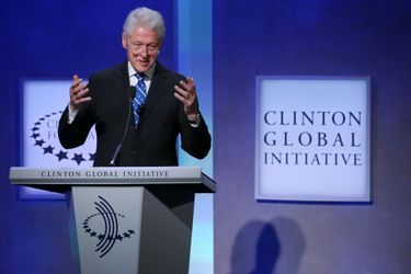 Bill Clinton lors du Clinton Global Initiative à New York, le 19 septembre 2016.