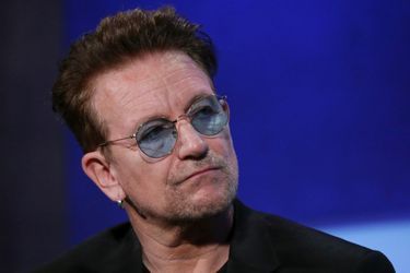 Bono lors du Clinton Global Initiative à New York, le 19 septembre 2016.