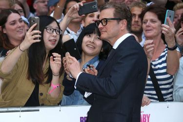 Colin Firth à l'avant première de "Bridget Jones 3" à Londres, le 5 septembre 2016.