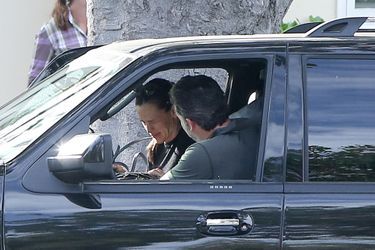 Dans leur voiture, Jennifer Garner et Ben Affleck