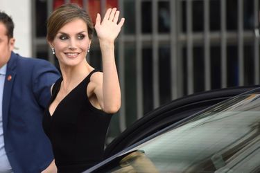 La reine Letizia d&#039;Espagne à Madrid, le 15 septembre 2016