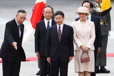 Le prince héritier Naruhito du Japon et son épouse la princesse Masako à Tokyo, le 11 octobre 2016