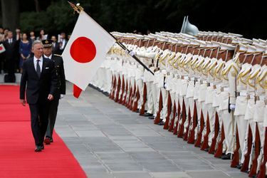 Le roi Philippe de Belgique à Tokyo, le 11 octobre 2016