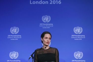 Angelina Jolie à la Lancaster House, à Londres, le 8 septembre 2016.
