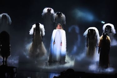 Beyoncé lors de la cérémonie des MTV VMA Awards dimanche