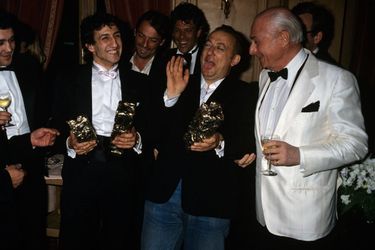 En 1984 à la 9e édition des César, aux côtés de Richard Anconina pour célébrer la victoire de "Tchao Pantin"