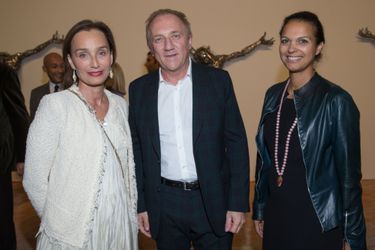 Kristin Scott Thomas, François-Henri Pinault, Isabelle Giordano 