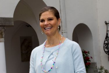 La princesse Victoria de Suède le jour de ses 35 ans, le 14 juillet 2012
