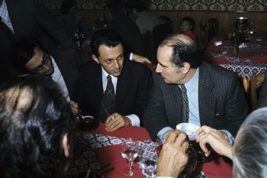 Mai 1974 : avec le candidat François Mitterrand