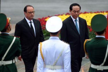 François Hollande se trouve à Hanoï, au Vietnam, ce mardi 6 septembre.