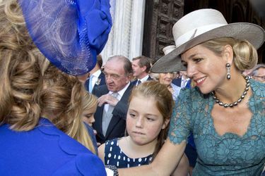 La reine Maxima des Pays-Bas et la princesse Alexia à Parme, le 25 septembre 2016
