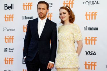 Ryan Gosling et Emma Stone à Toronto pour "La La Land". 